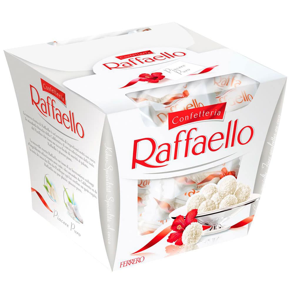 Конфеты «Raffaello» 150 г. в Волгодонске - Купить с доставкой по цене 490  руб. | Конфеты «Raffaello» 150 г. в интернет-магазине Ultra Flowers